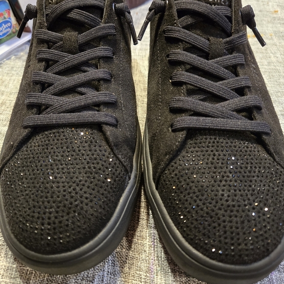 Skechers Women's Black Dazzle Me Sneakers Size 11 Like NWOB - Picture 2 of 8